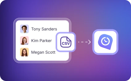 Импорт csv-файла для быстрой настройки альтернативы Clockify