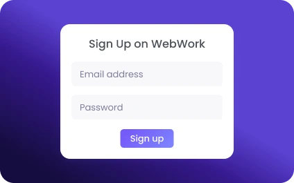 Регистрация в альтернативе Clockify для удобного трекинга времени