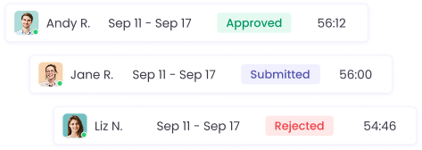 Таймшиты и утверждение оплаты