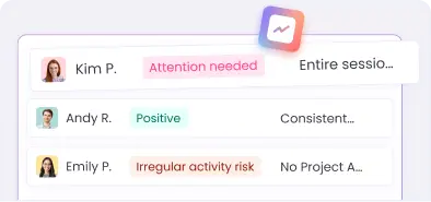 Автоматическая категоризация работы дает smart monitoring с детальными инсайтами по использованию приложений, idle time и engagement