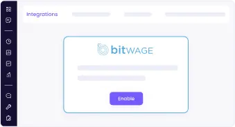 Bitwage integration with time tracker  