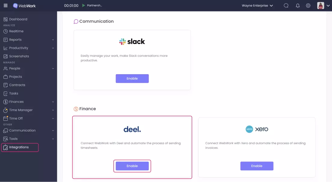 How to set up Deel integration