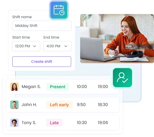 Track employee attendance alongside PTO and vacation time with the best employee vacation tracker for accurate time management
