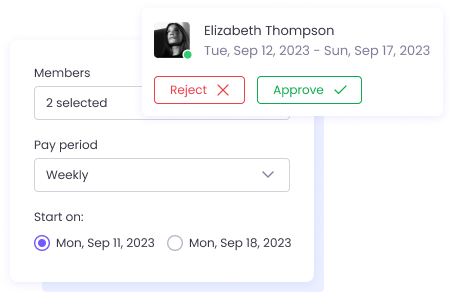 Access Timesheet Approval Setup in the Timesheets menu