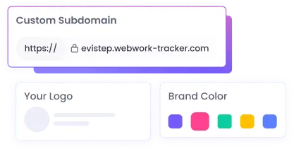 Customize your time tracking dashboard look with White Labeling