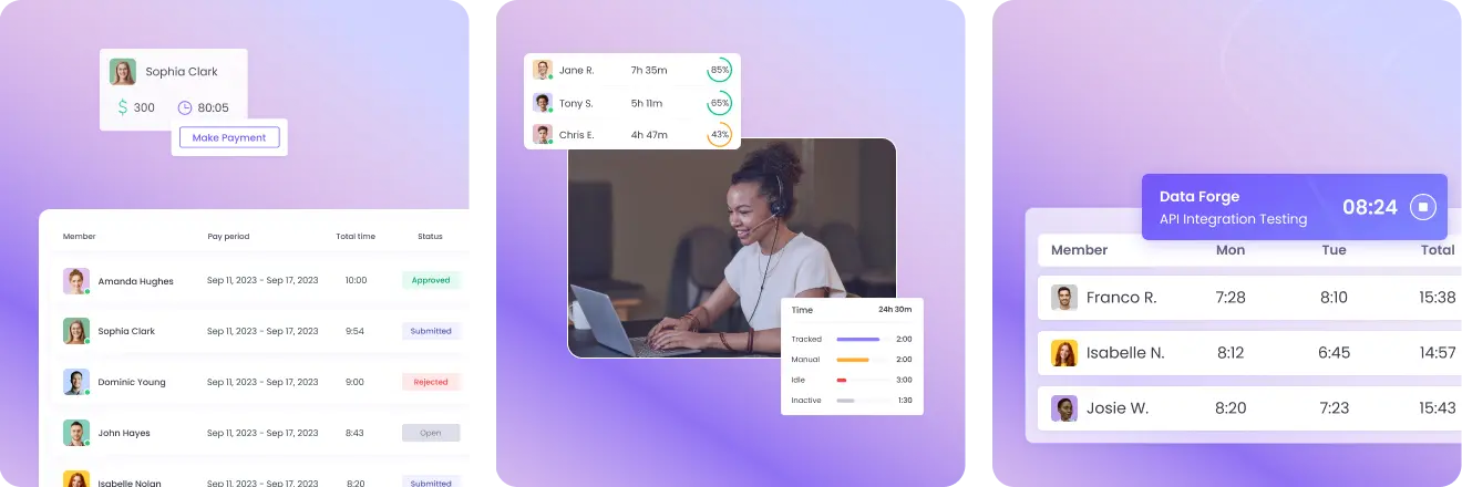 Отслеживайте часы работы агентов в реальном времени с софтом для колл-центров