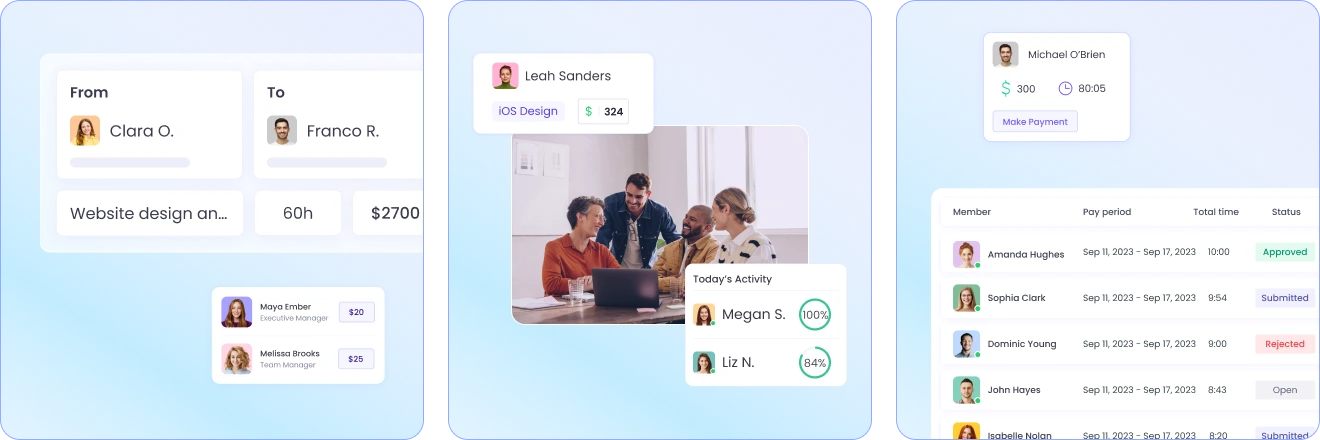 ПО для рекрутинговых агентств для учёта часов и автоматизации табелей