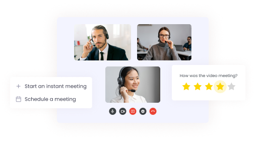 Video meetings platform for remote classes and educational meetings