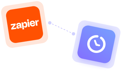 Time tracking integrations through automation with Zapier