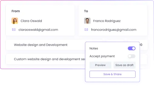 Créez des factures personnalisées et automatisez les factures pour les heures facturables