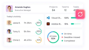 Офлайн-ПО для учёта времени, автоматически синхронизирующее данные при подключении