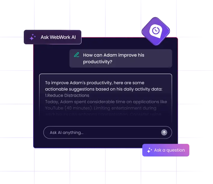 ИИ‑трекер времени с интеллектуальным анализом производительности и автоматизированным управлением рабочими потоками