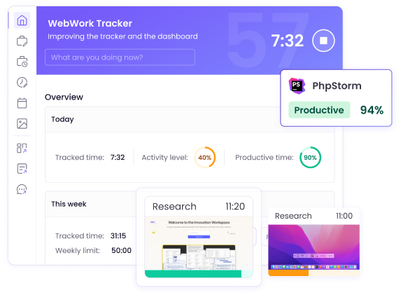 Desktop Time tracker for remote teams