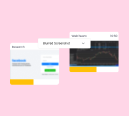 Balancing privacy and proof of work with blurred screenshots