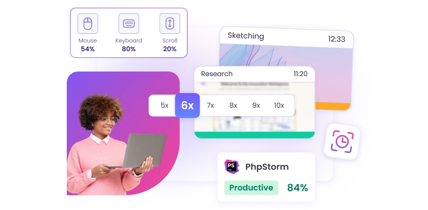 Сотрудники отслеживают время с помощью скриншотов