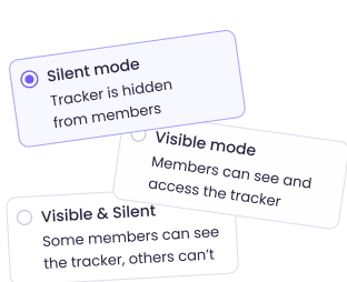 Выберите скрытый режим для рабочего пространства при подключении