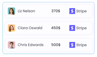 Отправляйте индивидуальные платежи сотрудникам с помощью Stripe и простой настройки