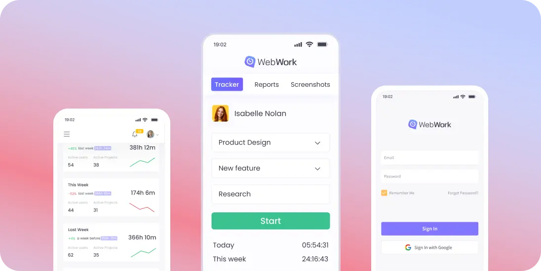 Тайм-трекер для Android для отслеживания рабочих часов, локации и присутствия сотрудников на объекте