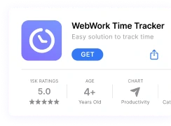 Скачайте и установите тайм-трекер для iPhone, чтобы включить отслеживание локации для эффективного управления временем