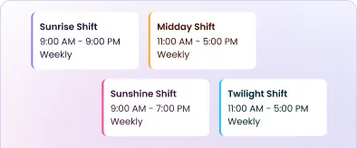 Мониторинг смен и посещаемости в реальном времени