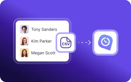 Импорт CSV-файла в альтернативу TimeCamp для быстрого запуска