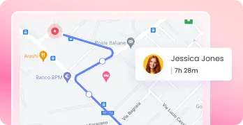 Upwork time tracking alternative with GPS tracking for remote employees