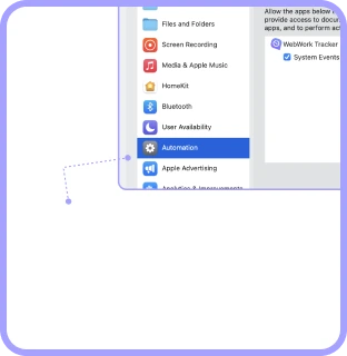 Track app and website usage with the Mac time tracker for automated insights