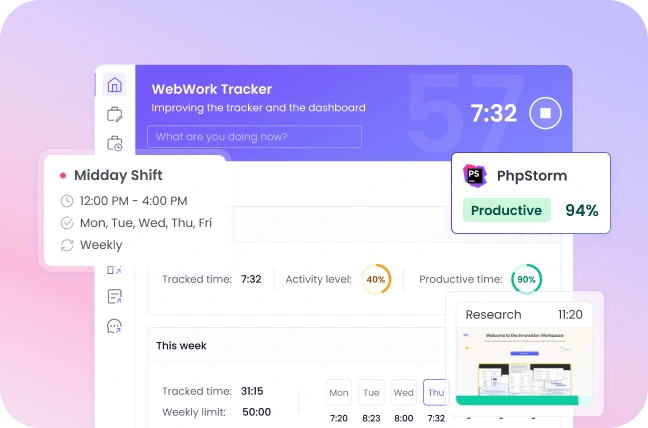 Автоматический учёт рабочего времени сотрудников для точного расчёта