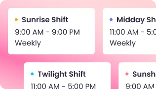 Создавайте и корректируйте расписания сотрудников с аналитикой рабочей силы для гибкого управления сменами